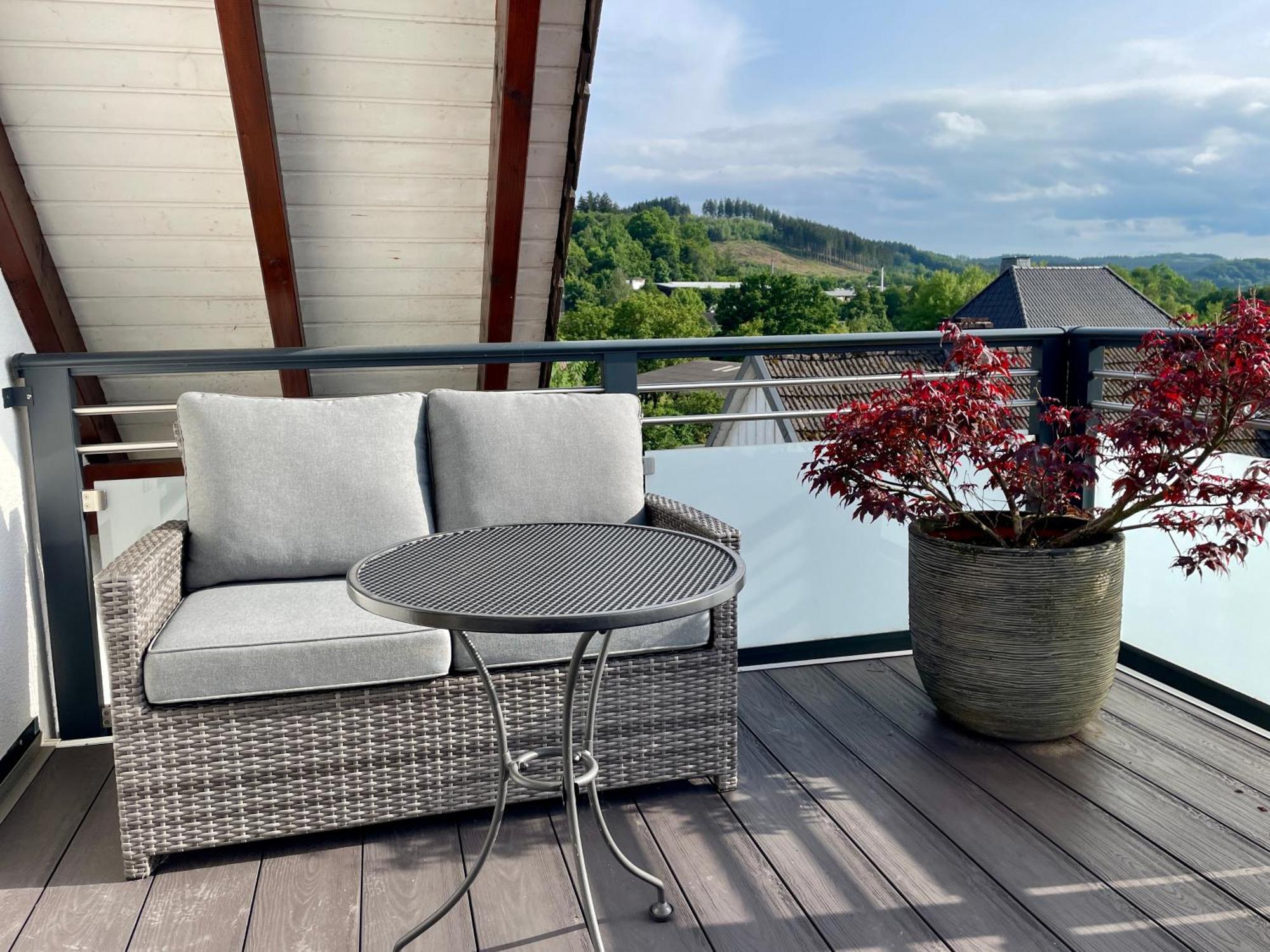 Moderne Ferienwohnung Mit Sonnenbalkon In Fretter Finnentrop Eksteriør bilde